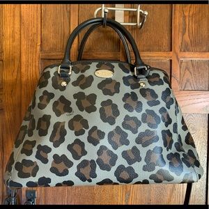 Leopard Coach Handbag
